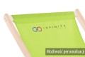 możliwość personalizacji zielonego leżaka